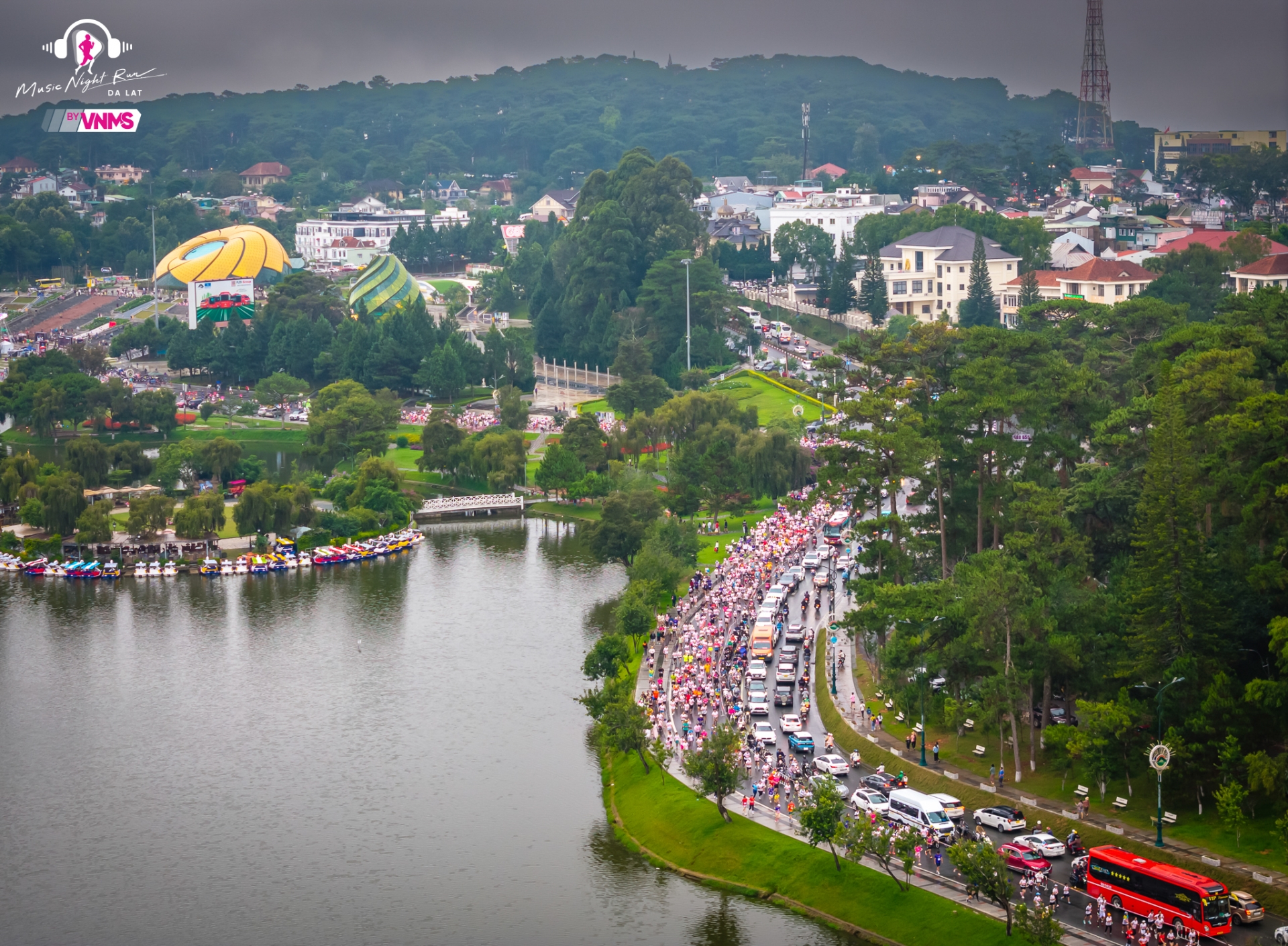 4.500 người tham gia giải chạy Da Lat Music Night Run 2025