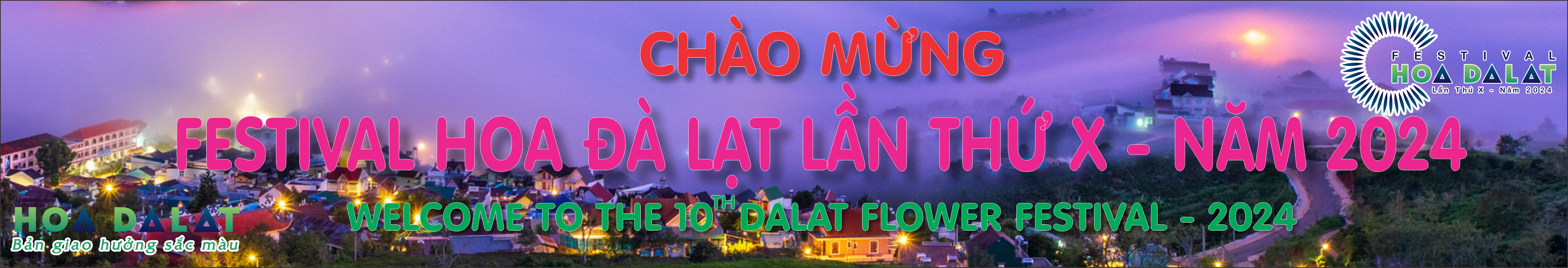 Festival Hoa Đà Lạt lần thứ X - năm 2024