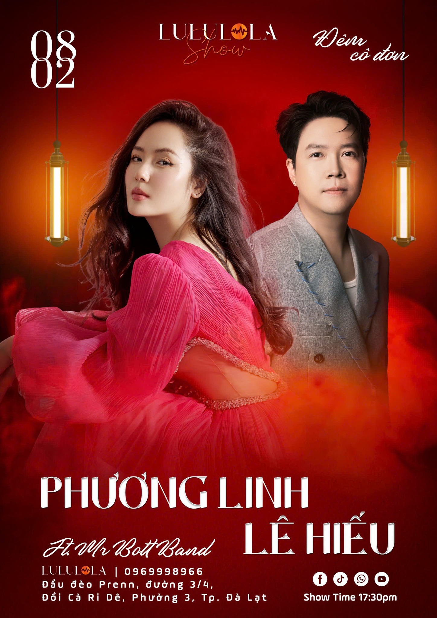 08/02/2025 | Phương Linh • Lê Hiếu 🌙 ĐÊM CÔ ĐƠN – LULULOLA SHOW 🌙