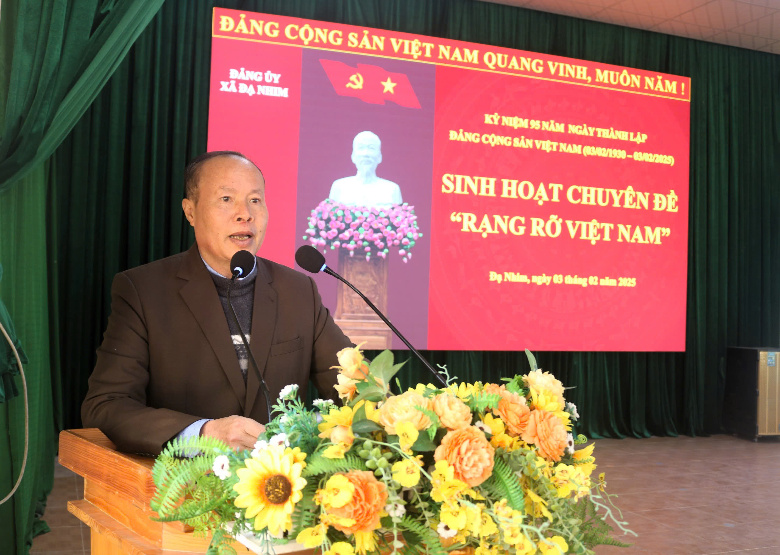 Đạ Nhim: Tổ chức kỷ niệm 95 năm ngày thành lập Đảng Cộng sản Việt Nam (03/02/1930 - 03/02/2025).