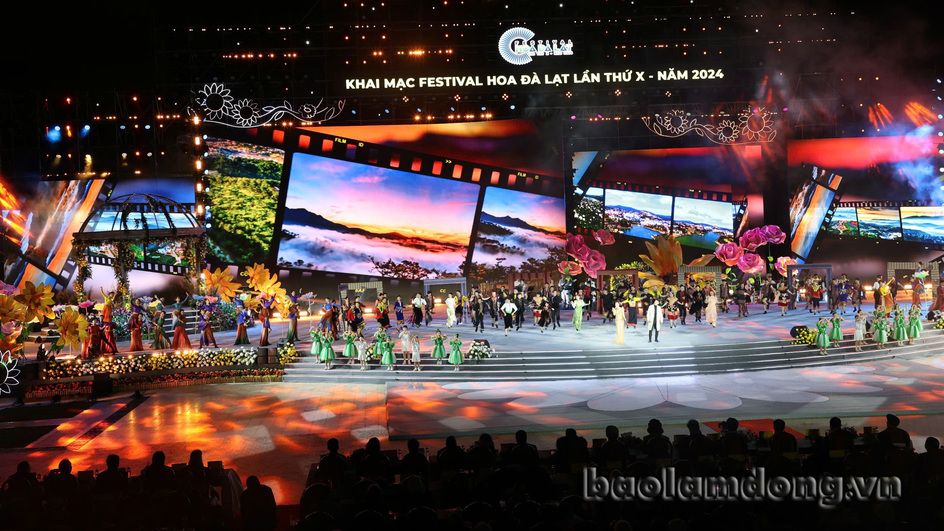 Khai mạc Festival Hoa Đà Lạt - Bản giao hưởng sắc màu