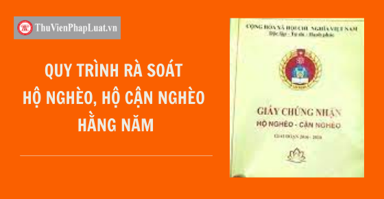 Danh sách hộ nghèo